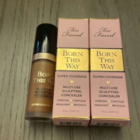 Too Faced Born This Way Super Coverage Multi Use Concealer in Chai - Picture 7 of 8